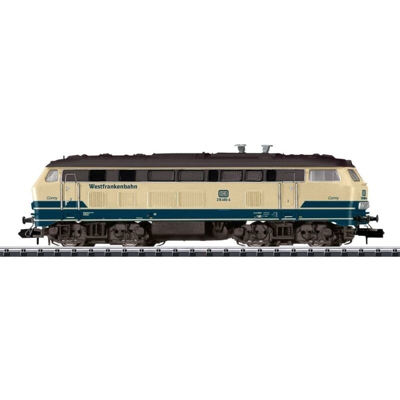 T16821 Locomotiva diesel in scala N BR 218 di DB AG - Minitrix