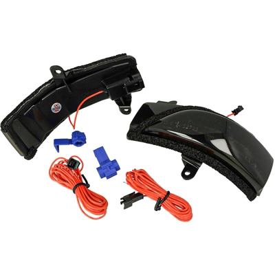 Carall - LEDLUX LN3987 Kit Freccia Led Specchietto Retrovisore Dinamico SequenzialeSubaru Crosstrek Forester Impreza Lente Fume Arancione