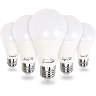 AGS - Lampadina a led E27 12W Grandangolo 984 lumen | Température de Couleur: Bianco freddo 6400K