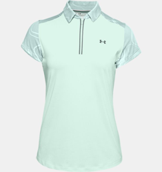 Polo a manica corta UA Zinger Zip da donna precio