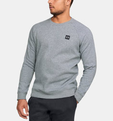 Felpa UA Rival Fleece Crew da uomo en oferta