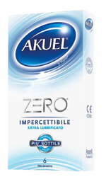 PROFILATTICO AKUEL ZERO EXTRALUBRIFICATO BOX DA 6 PEZZI precio
