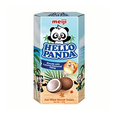 Meiji Hello Panda Coconut 50g