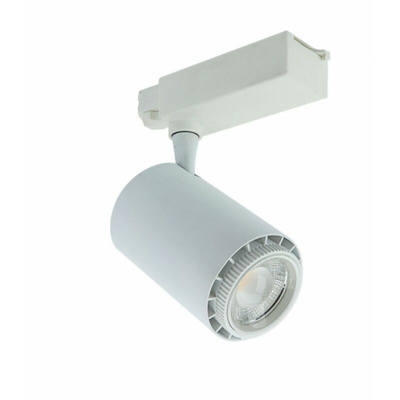 Faretto LED da Binario 45W 3 in 1 (2800K+4000K+6000K) Colore Bianco Angolo Regolabile 20°-60° Dimmerabile - V-tac