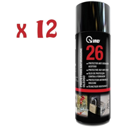 12 Bombolette Spray Protettivo Antiruggine Oleoso Per Tutti I Metalli Vmd 26 en oferta