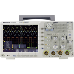 VOLTCRAFT DSO-6104F Oscilloscopio digitale 100 MHz 4 canali 1 Gsa/s 40000 kpts 8 Bit Memoria digitale (DSO), Generatore características