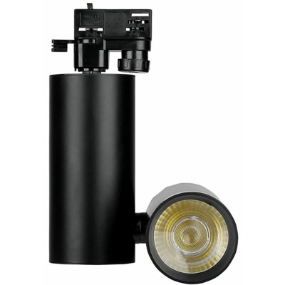 Faretto LED da Binario 30W Colore Nero 4000K CRI>95 - V-tac
