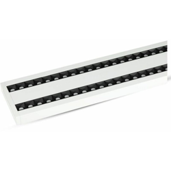 Plafoniera LED V-TAC Chip Samsung a Sospensione 60W Lineare Colore Bianco Raccordabile 4000K UGR en oferta