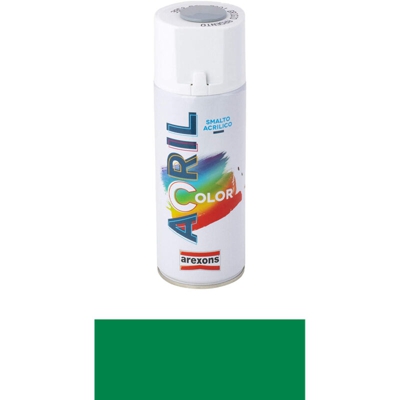 Smalto acrilico spray vernice rapida essiccazione 400ml rapida essiccazione (ral 6029 verde menta) - AREXONS