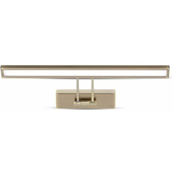 Lampada LED V-TAC da Specchio 8W Finiture Oro Spazzolato 3000K en oferta