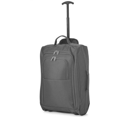 Eglemtek - ROKAS BAG - Valigia Trolley bagaglio a mano Morbido 54 x 35 x 19 cm in tessuto 42 L Rigido