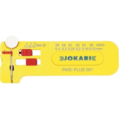 40024 PWS-PLUS 001 Spelafili Adatto per Fili in PVC 0.12 fino a 0.40 mm - Jokari