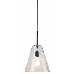 Lampadario LED a Cono in Vetro con Portalampada E27 (Max 60W) Colore Trasparente - V-tac características