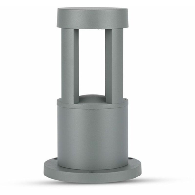 Lampada LED da Giardino Fissaggio a Terra LED COB 10W Colore Grigio h:25cm 4000K IP65 - V-tac