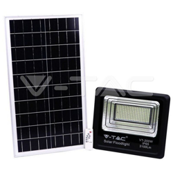 Faro LED V-TAC 200W con Pannello Solare e Telecomando 4000K características