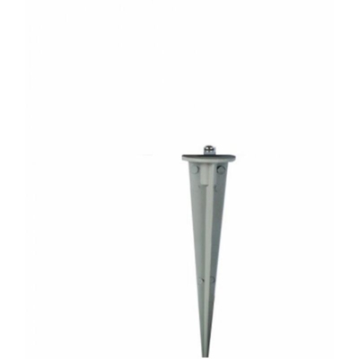 Picchetto in Alluminio per Fari LED Colore Grigio Ø35mm H:150mm - V-tac