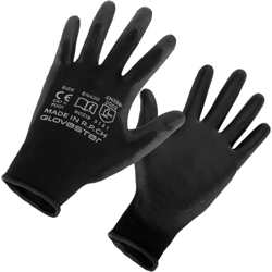 Guanto da lavoro in fibra di poliestere con rivestimento in poliuretano Taglia XL - Primematik precio