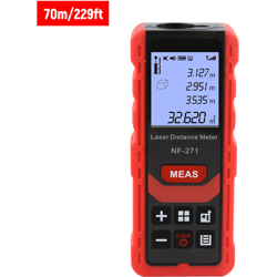 70M / 229Ft Mini palmare digitale telemetria laser Diastimetro ad alta precisione Gamma Lcd Finder Volume Zona Lunghezza Misurazione 50 set en oferta