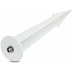 Picchetto in Alluminio per Fari LED Colore Bianco Ø35mm H:150mm - V-tac precio