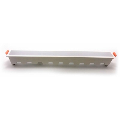 Mini Pannello LED Lineare Montaggio a Incasso 430*45*65mm 30W Colore Bianco 6000K - V-tac