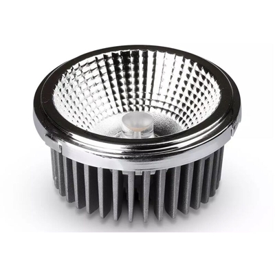 Faretto LED V-TAC AR111 20W con Riflettori Intercambiabili (20°-40°) Colore Argento 4000K