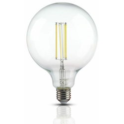 Lampadina LED V-TAC E27 12,5W G125 Filamento 6500K características