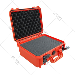 Valigia ermetica c/valvola, mod. MAX300 IP67 DUSTPROOF WATERPROOF VALIGETTA MAX300 colore arancione spugne interne con spugne - SOCEPI precio