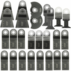 Augienb - 26x Mix Saw Blade per Dewalt Fein Multimaster Bosch Makita Oscillating Multitool características
