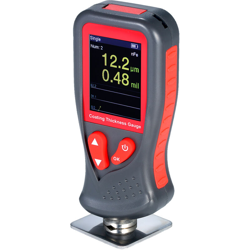 Misuratore di spessore per rivestimento di vernice automobilistica Tester per rilevatore di spessore di rivestimento mini-digitale con custodia precio