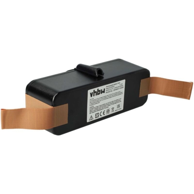 vhbw Li-Ion batteria 2000mAh (14.4V) compatibile con iRobot Roomba 965 sostituisce 11702, VAC-500NMH-33.