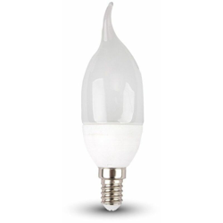 Lampadina LED E14 4W Candela a Fiamma 4000K - V-tac en oferta