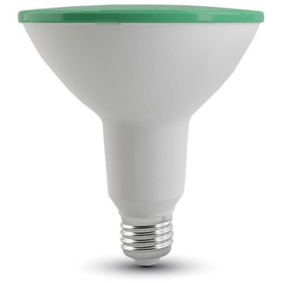 Lampadina LED E27 15W PAR38 Colore Verde IP65 - V-tac