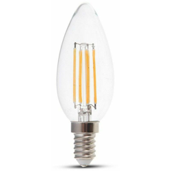 Lampadina LED Chip Samsung E14 4W Candela Filamento 2700K - V-tac características