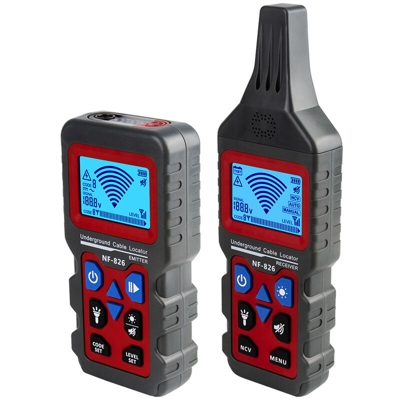 Localizzatore di cavi portatili Nf-826 Comode linee telefoniche Localizzatore di cavi sotterranei Localizzatore di cavi professionale - ASUPERMALL