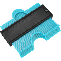 5 pollici multifunzione contorno irregolare profilo calibro piastrellista piastrelle in laminato bordo sagomatura legno misura righello strumento per características