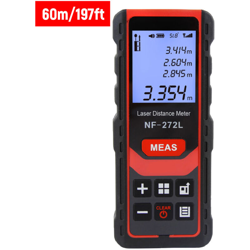 Telemetria laser portatile ricaricabile 60M / 197Ft Telemetria laser palmare ad alta precisione Misurazione della distanza Strumento digitale precio