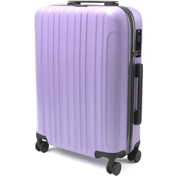 Sammy - Trolley rigido da viaggio bagaglio a mano valigia voli 4 ruote 55 x 35 x 20 cm, Lilla - EGLEMTEK precio