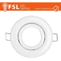 FSL - portafaretto incasso CE IP20 bianco interno orientabile tondo lif flfss608w en oferta