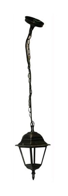 Lampada Lanterna Con Catena Da Giardino Mod. Vienna Bianco 15x15xh.35 Cm - EAC