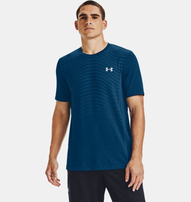 Maglia a manica corta UA Seamless Wave da uomo