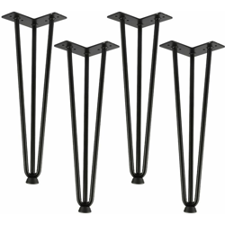 Set di 4 Gambe Tavolo a Forcina, Bar, Gambe per tavolo da hotel, Supporto Per Gamba da Tavolino - OOBEST en oferta