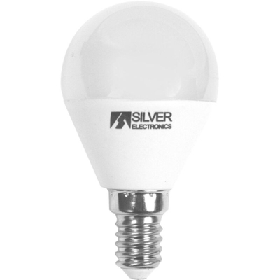 Silver - Lampadina a LED a sfera E14 7W 5000K
