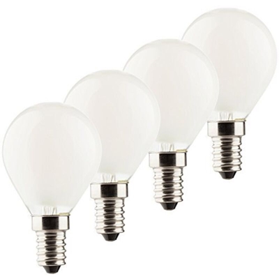 LED (monocolore) Classe energetica: A++ (A++ - E) Müller-Licht 400199 E14 Potenza: 4 W Bianco caldo 4 kWh/1000h - MULLER-LICHT