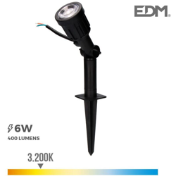 Palo da giardino EDM LED EDM 6W - 3200 K - 400 Lumen en oferta