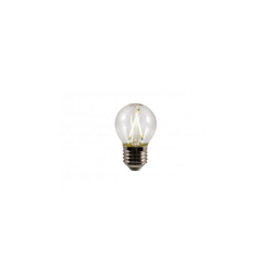 Silver - Lampadina LED a filamento sferico E27 3W 5000K en oferta