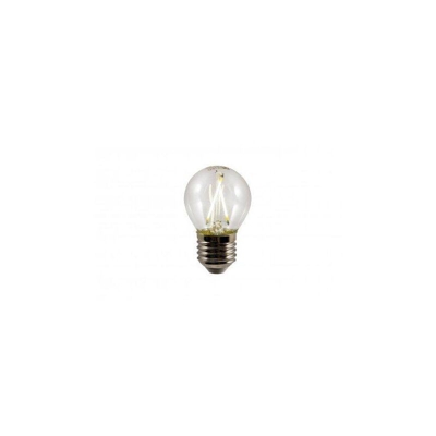 Silver - Lampadina LED a filamento sferico E27 3W 5000K