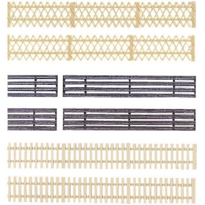 Staccionata in legno Modello in plastica Auhagen 42 557 H0