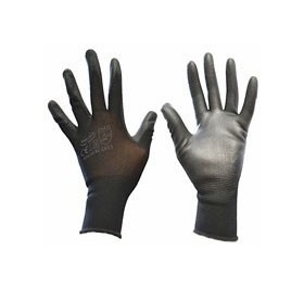 GUANTI POLIURETANO NERI 10 05792 - Protexio