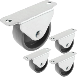 PrimeMatik - Rotelle in nylon da 45 mm per ante e mobili 4 pack en oferta