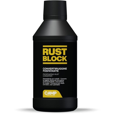 RUST BLOCK CONVERTITORE DI RUGGINE LIQUIDO PROFESSIONALE 300 ml - Camp